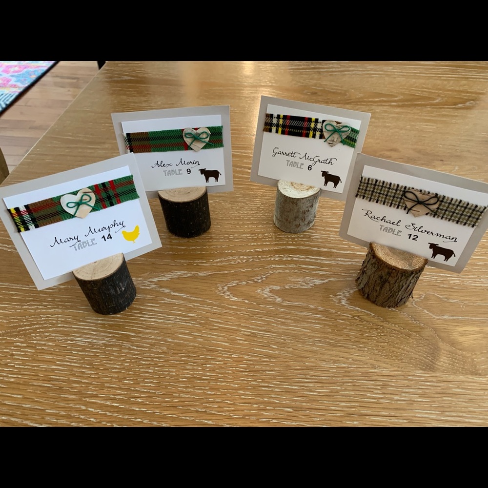 Wedding place card holders - Picture 2 of 3